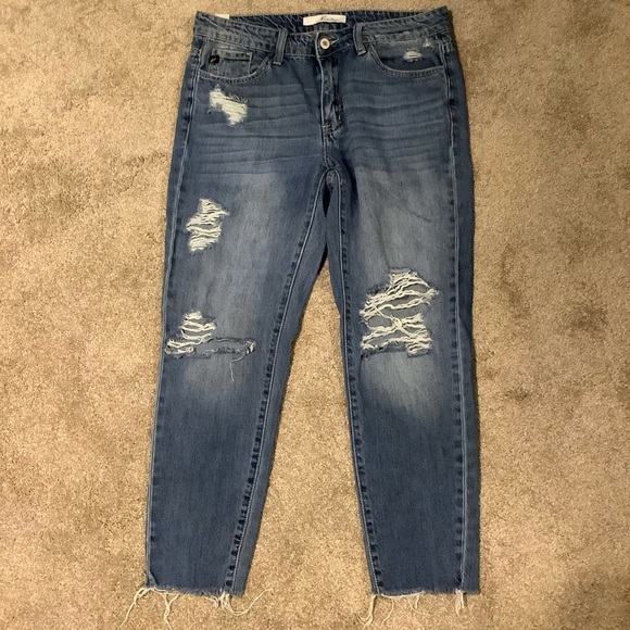 KanCan Distressed Jeans 26 - Picture 1 of 9